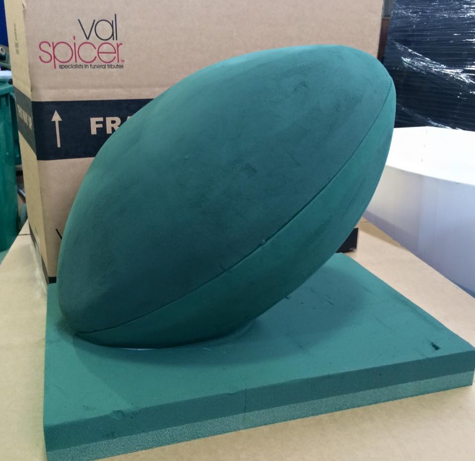 Rugby Foam Shapes Spicer Designs Ltd