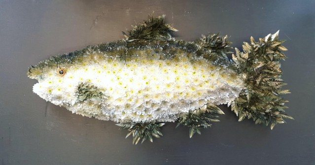 Fish by Julie at Bluebells Florist