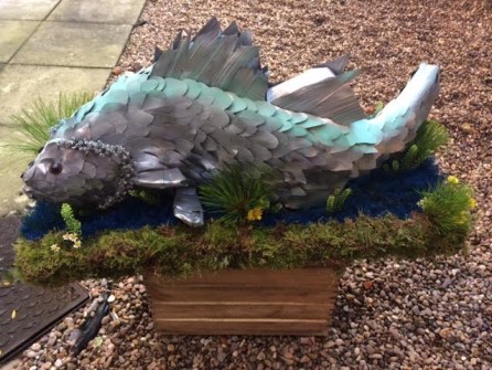 Fish by Lisa at Fleurs En Fleur