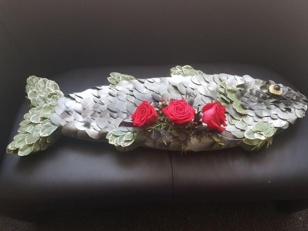 Fish by Lynn and team at Grassroots Fine Flowers