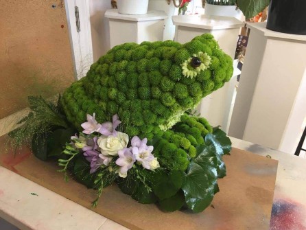 Frog 3D by Jan at Blooms of Exeter