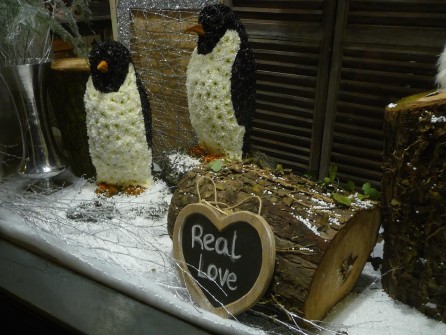 Penguins by Laura Springfield Florist