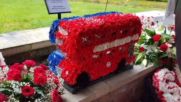 3D London Bus by Little Yellow House Flower Shop 3