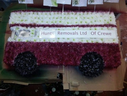 Bus by Caz at Janistocks Florist