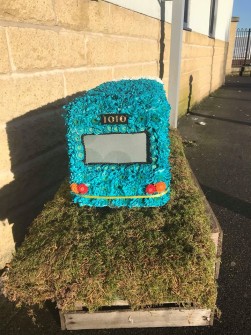 Bus by Helen at Amaryllis Floral Design