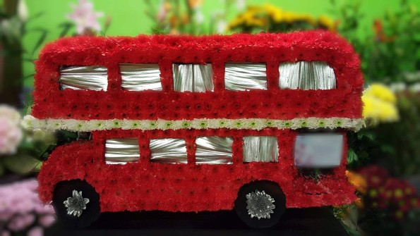 London Bus 3D by Flowers By Arrangement 2
