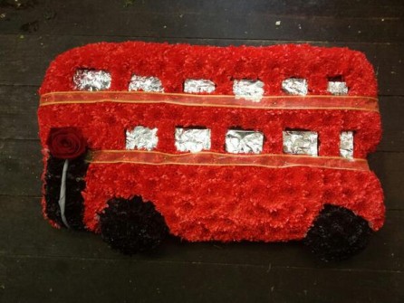 London Bus by Barnabys Florist