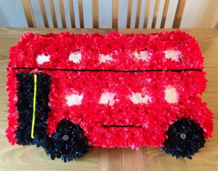 London Bus by Unique Floristry2