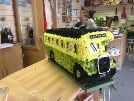 Old Fashioned Bus by Janes Florist 2