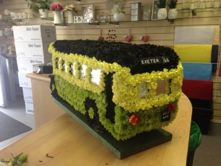 Old Fashioned Bus by Janes Florist