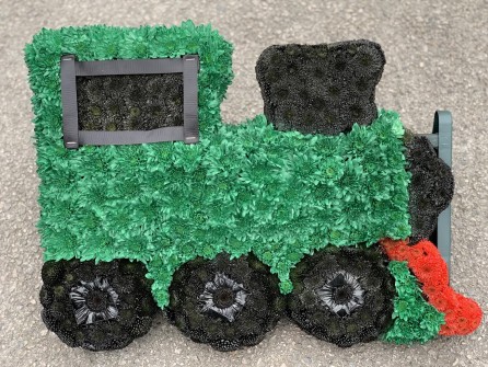 Train by Becky @ Rebeccas Flower Shop