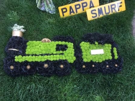 Train by Hannah at Blooms