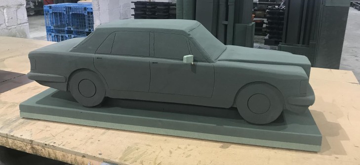 4FT SILVER SPIRIT ROLLS ROYCE