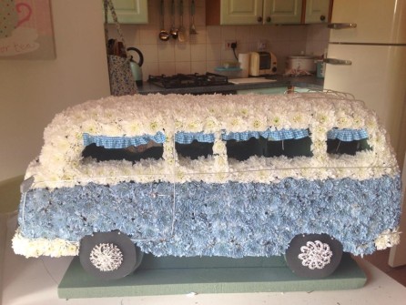 Campervan VW by The Flowerpot Wedding and Event Florist 6