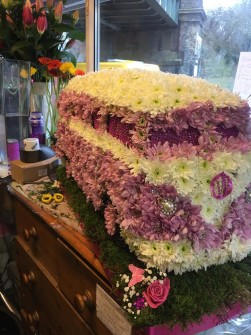 Sparkly Campervan by Tracy's Florist