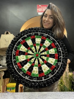 Dartboard-by-Sweet-P-Florist-in-Sidcup