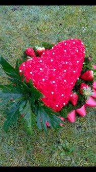 Strawberry by Nina at The Flower Stop Mansefield