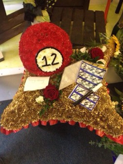 Bingo tribute by Tracey Anns Florist