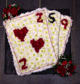 Playing Cards by Christines Florist
