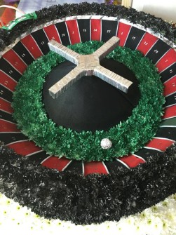 Roulette Wheel 3D 1by Diane at Buncha Blooms Florist in Cottingham