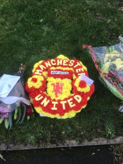 Manchester United Badge by Leanne Moran