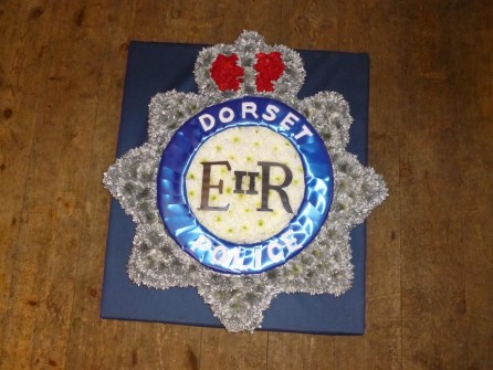 Police Badge by Beyond The Gate Florist