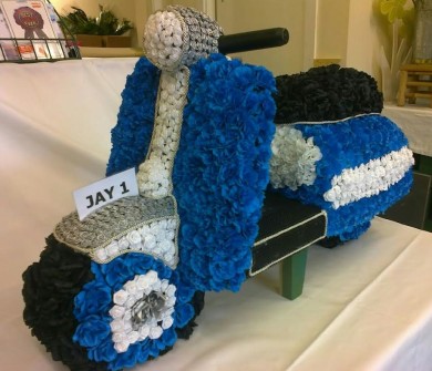 Lambretta Scooter 3D by Springview Flowers