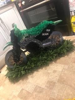 Motorcross Bike by Sheena Lennon