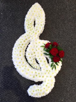 Treble Clef by Katie Rose