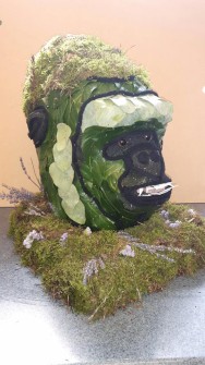 Gorilla Head 3D by Macine at The Flowe Lady Hayes 2