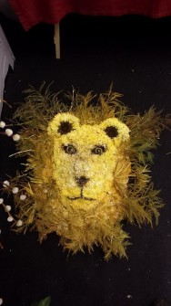 Lion Face by Florist Floral Whispers