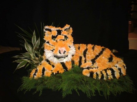 Tiger 3D by Vickis Flowers