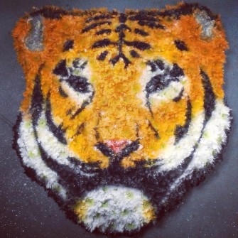 Tiger Face by Meades Florist